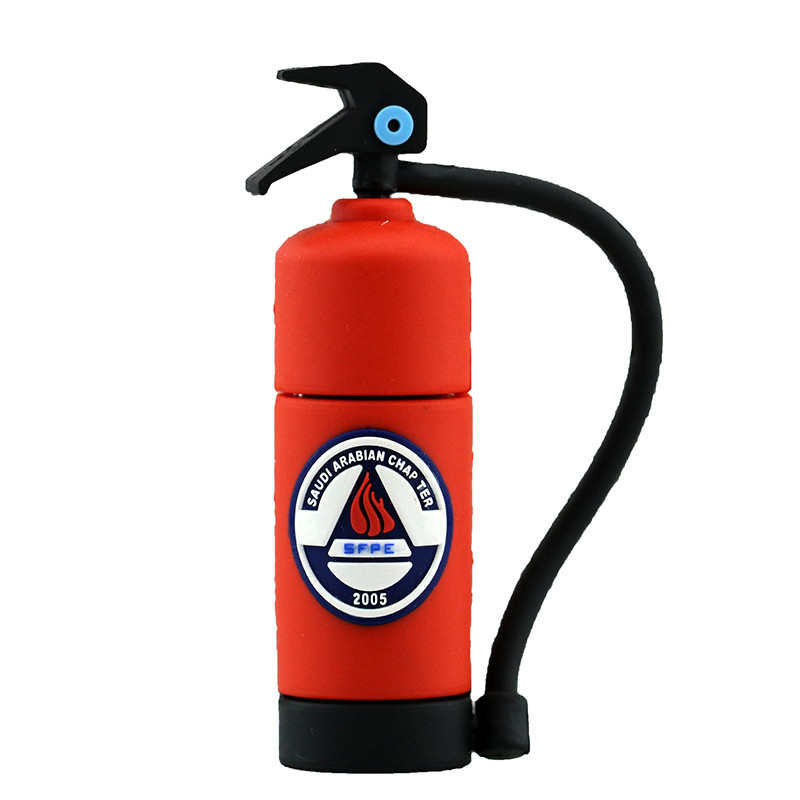 Fire Extinguisher Design Usb Flash Drive 4gb 8gb 16gb 32gb - 8