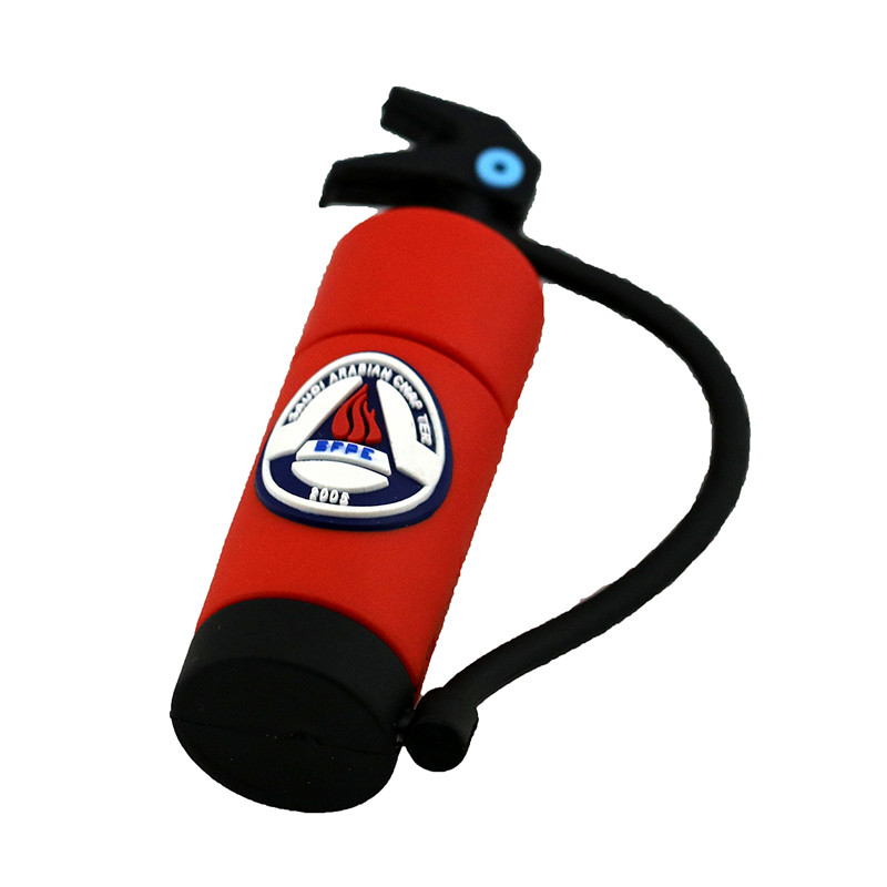 Fire Extinguisher Design Usb Flash Drive 4gb 8gb 16gb 32gb - 11