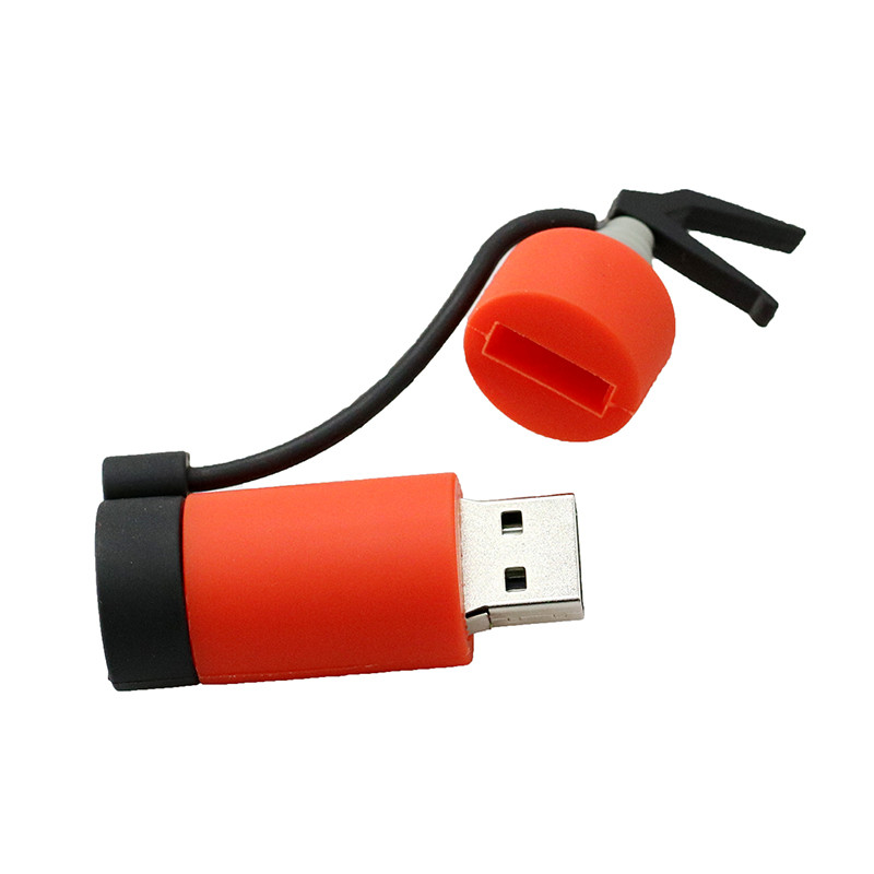 Fire Extinguisher Design Usb Flash Drive 4gb 8gb 16gb 32gb - 20