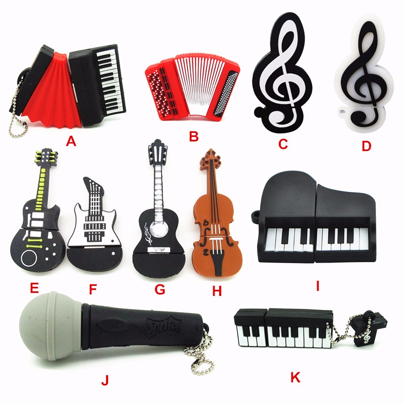 High Capacity 4gb32gb Music Instrument Shaped Usb Flash Drive Pendrive - 6