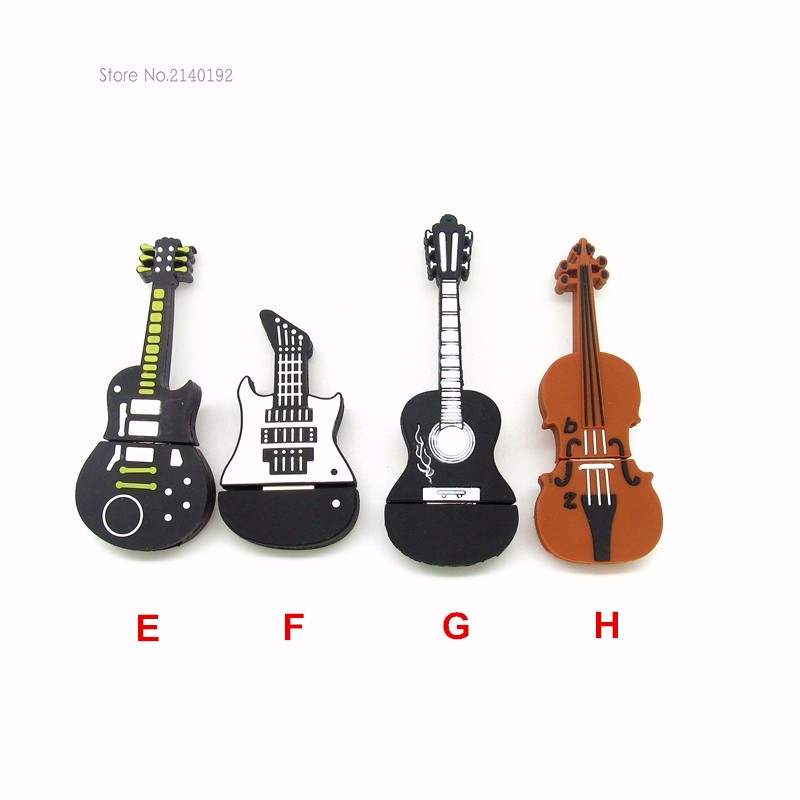 High Capacity 4gb32gb Music Instrument Shaped Usb Flash Drive Pendrive - 11