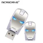 Marvel Iron Man Metal Usb Flash Drive Capacity 4gb128gb Pen Drive - 3