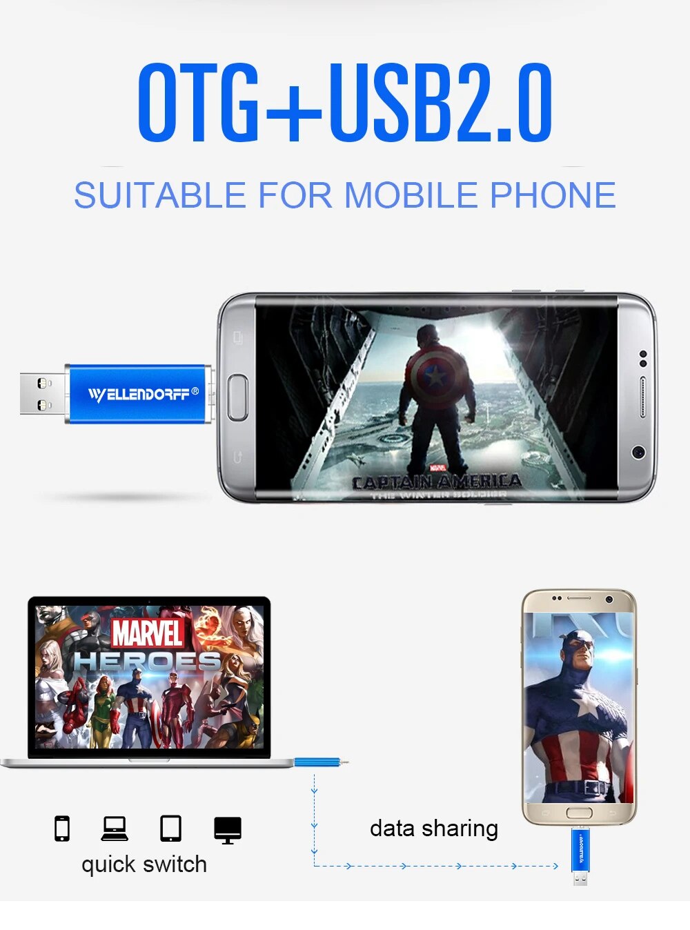 Highcapacity Usb Flash Drives 4gb64gb Pendrive Memory Stick For Phonepc - 7 Highcapacity Usb Flash Drives 4gb64gb Pendrive Memory Stick For Phonepc - 7