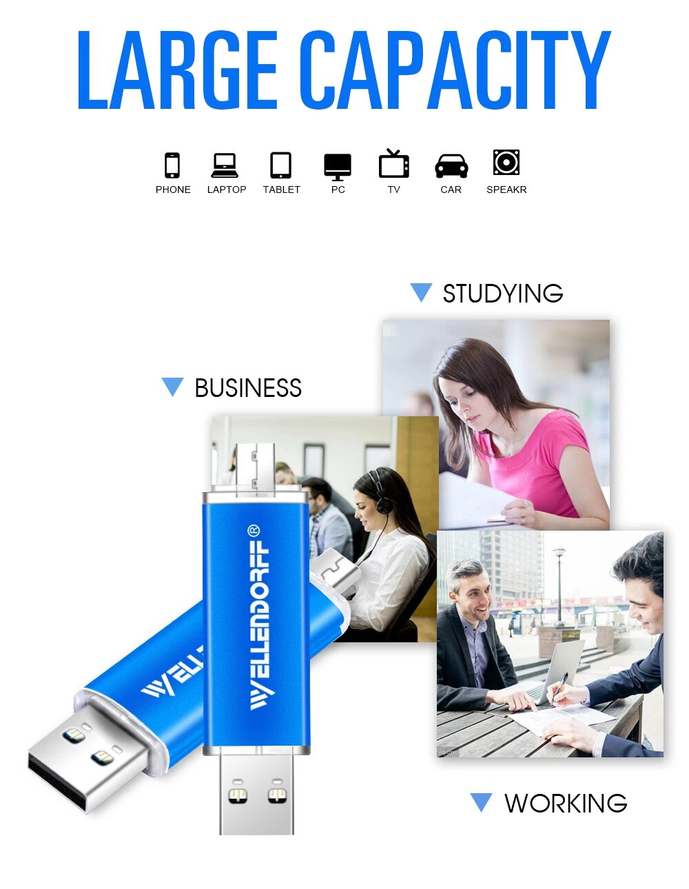 Highcapacity Usb Flash Drives 4gb64gb Pendrive Memory Stick For Phonepc - 9 Highcapacity Usb Flash Drives 4gb64gb Pendrive Memory Stick For Phonepc - 9