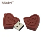 Silicone Chocolate Design Usb Flash Drive Multiple Storage Options - 4