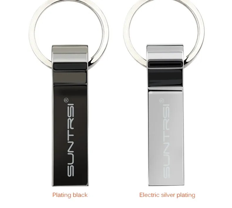 Suntrsi Highspeed 64gb Metal Usb Flash Drive Key Stick 32gb - 12