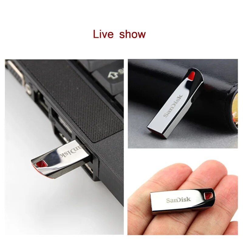Sandisk Highspeed Usb Flash Drive Available In 8gb 16gb 32gb 64gb - 7
