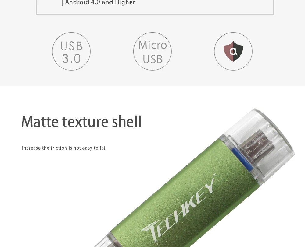 Samsung Compatible Techkey Otg Usb Pendrive Flash Drive 16gb32gb64gb - 11 Samsung Compatible Techkey Otg Usb Pendrive Flash Drive 16gb32gb64gb - 11
