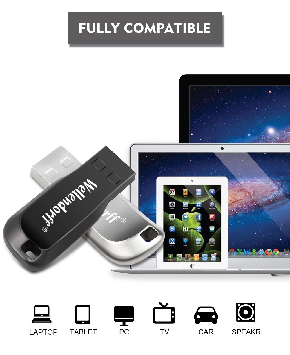 Waterproof Highcapacity Usb Flash Drive 4gb To 128gb Memory Stick Pen Drive - 9