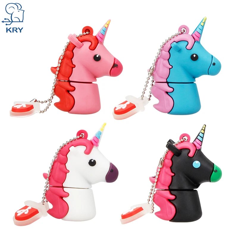 Xiwang Unicorn Cartoon Usb Flash Drive 4gb64gb Pen Drive Memory Stick - 7