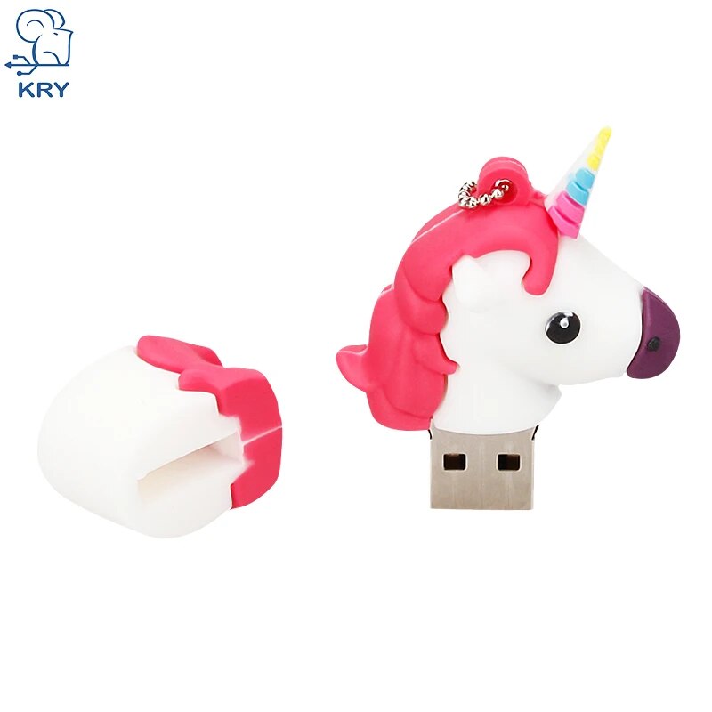 Xiwang Unicorn Cartoon Usb Flash Drive 4gb64gb Pen Drive Memory Stick - 9