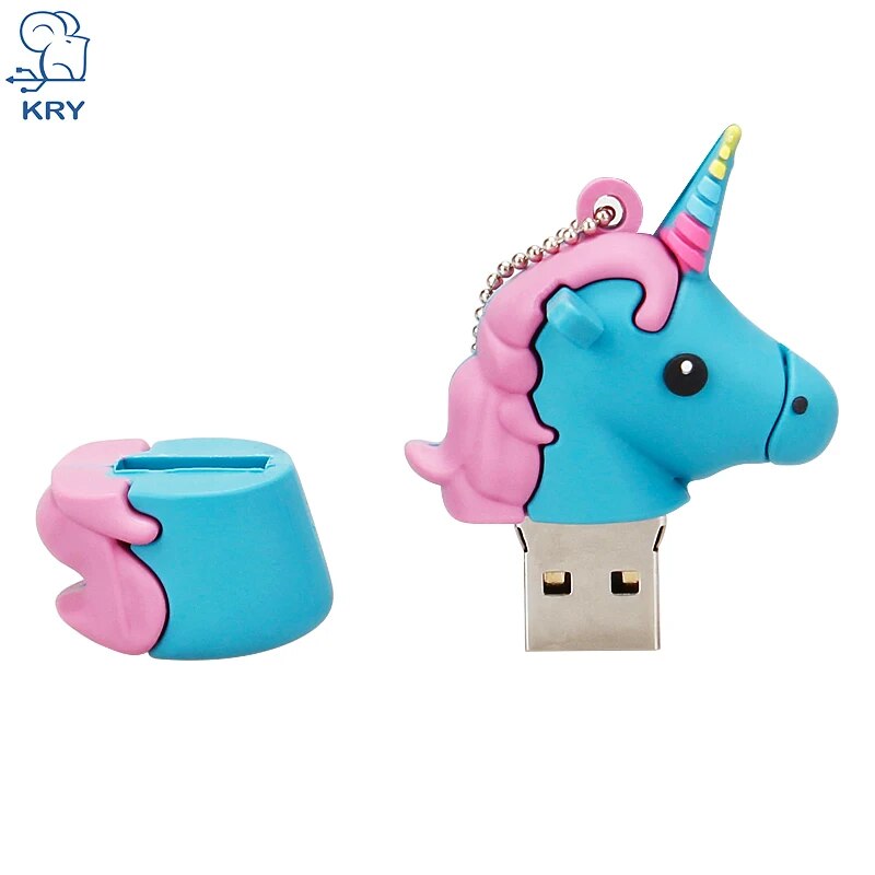 Xiwang Unicorn Cartoon Usb Flash Drive 4gb64gb Pen Drive Memory Stick - 10