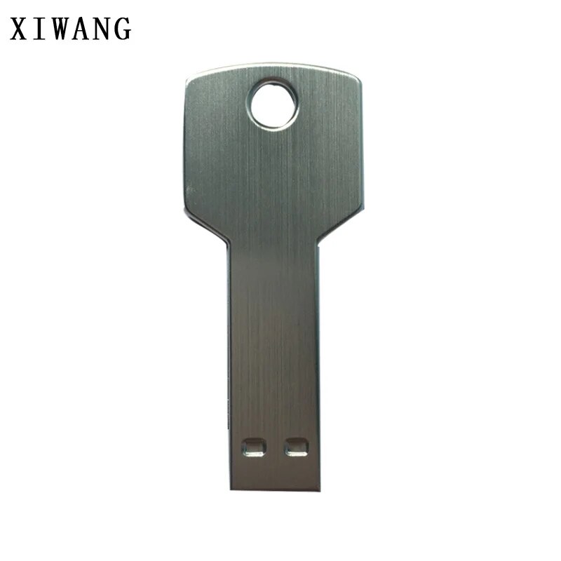 Silver Keychain Usb Flash Drive 16gb 32gb 128gb Highspeed Pendrive - 13