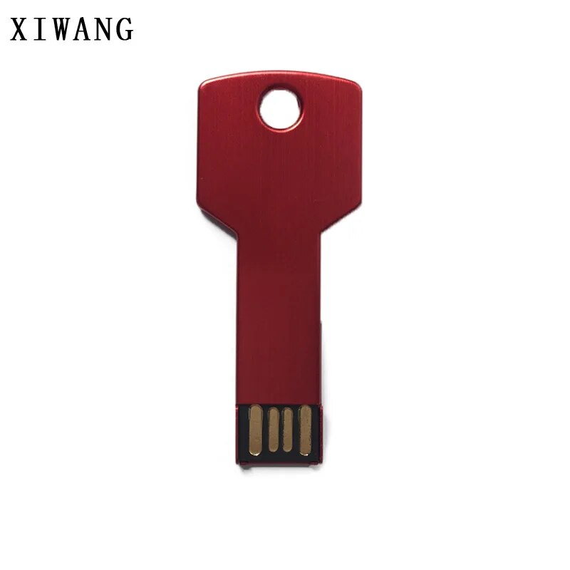 Silver Keychain Usb Flash Drive 16gb 32gb 128gb Highspeed Pendrive - 15