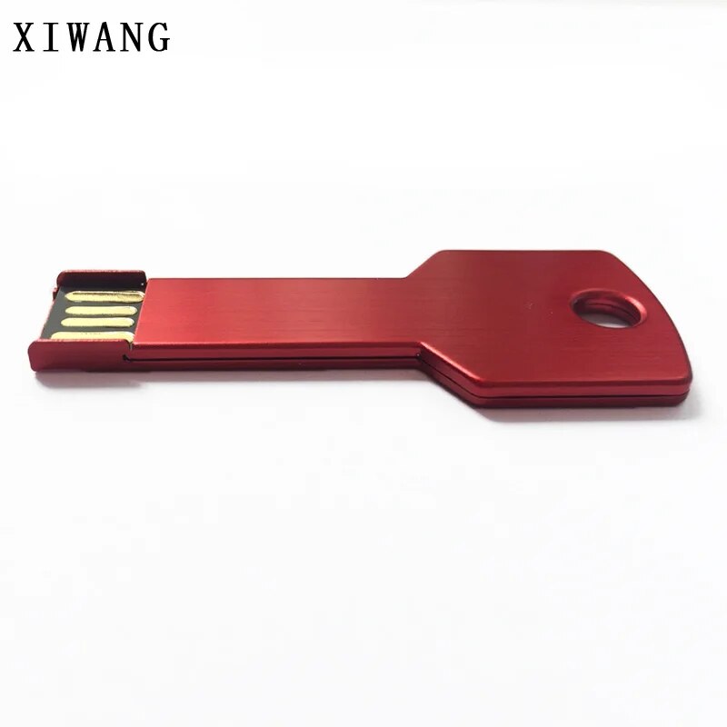 Silver Keychain Usb Flash Drive 16gb 32gb 128gb Highspeed Pendrive - 17