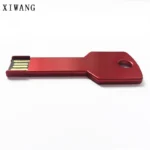 Silver Keychain Usb Flash Drive 16gb 32gb 128gb Highspeed Pendrive - 4