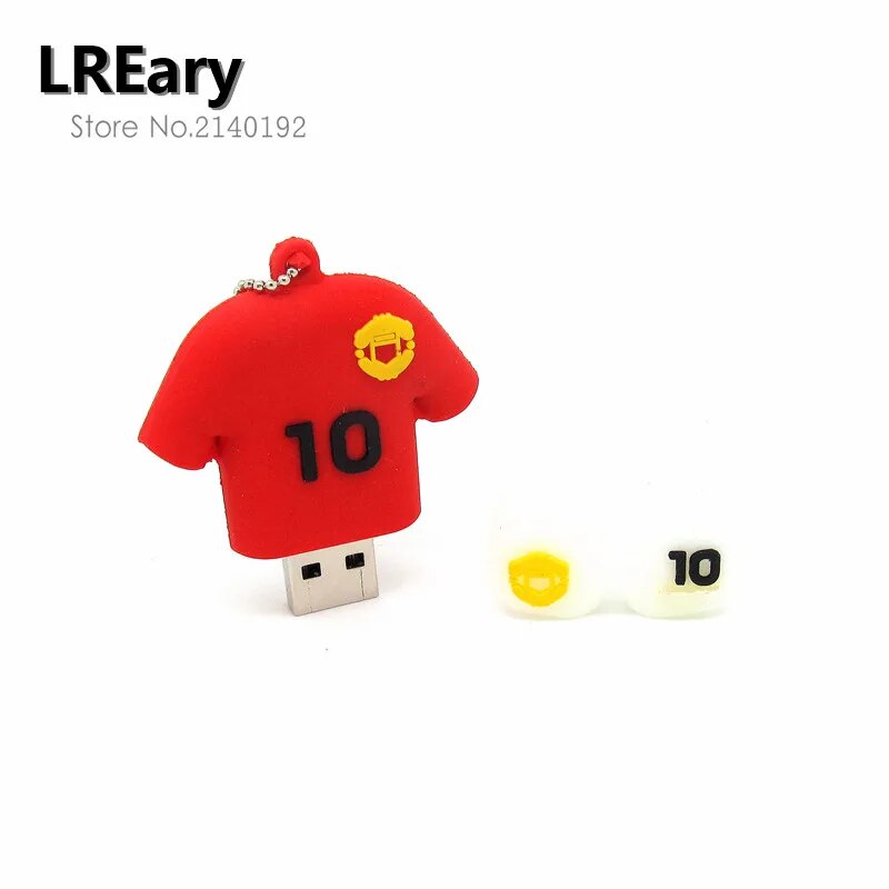High Capacity Football Shirt Usb 20 Flash Drive 4gb 8gb 16gb 32gb - 9 High Capacity Football Shirt Usb 20 Flash Drive 4gb 8gb 16gb 32gb - 9