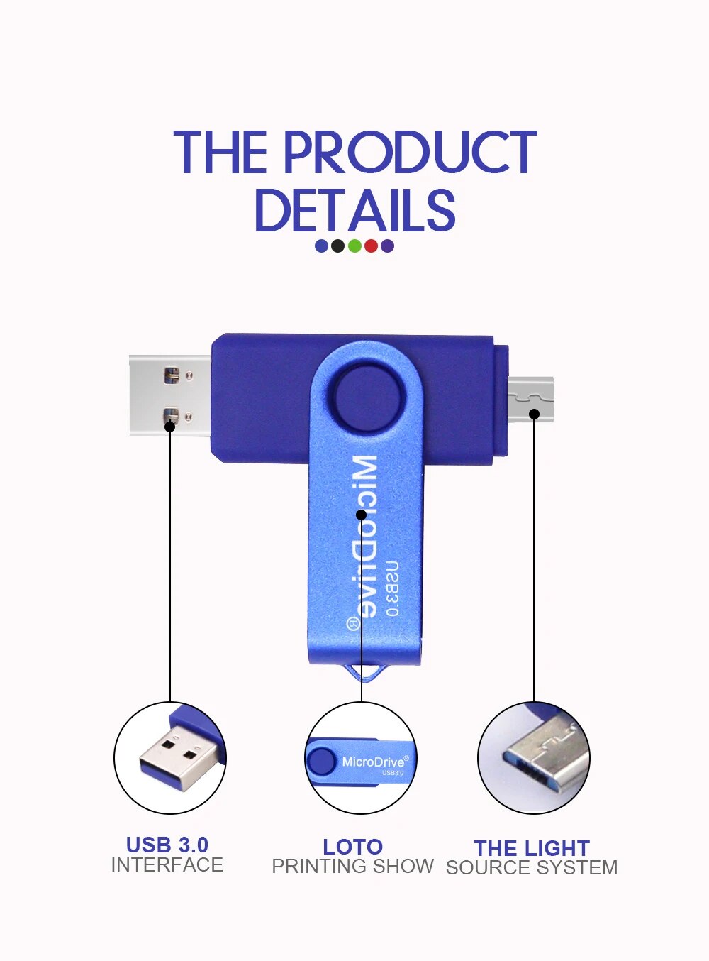 Highspeed Usb Flash Drive 16gb 32gb 64gb Pendrive Memory Stick - 14