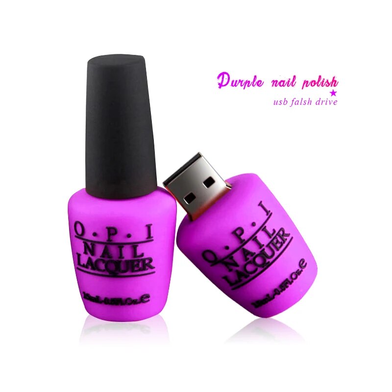 128gb Highspeed Usb Flash Drive Memory Stick Nail Polish Design - 10