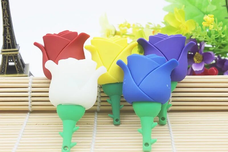 Floral Design Usb Flash Drive Pendrive 2gb To 64gb Storage Options - 7