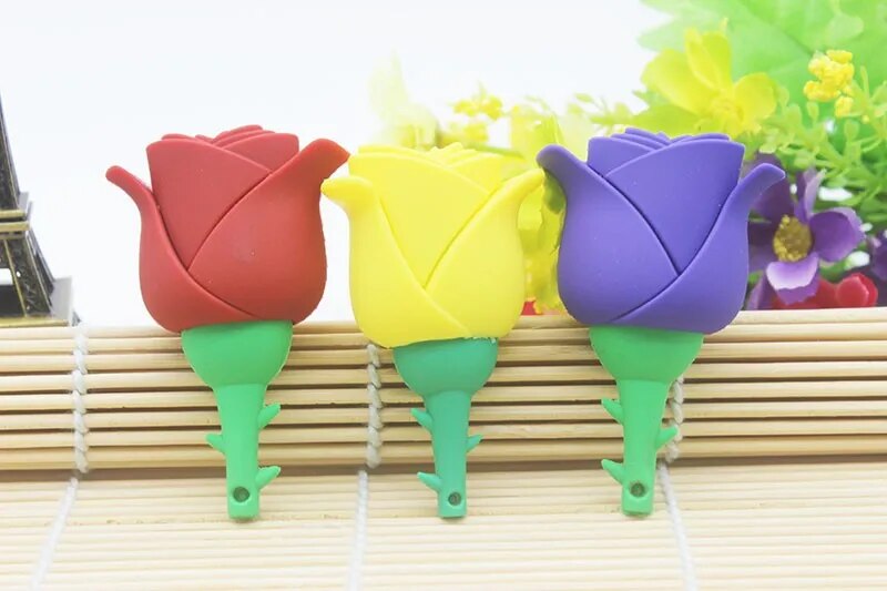 Floral Design Usb Flash Drive Pendrive 2gb To 64gb Storage Options - 8