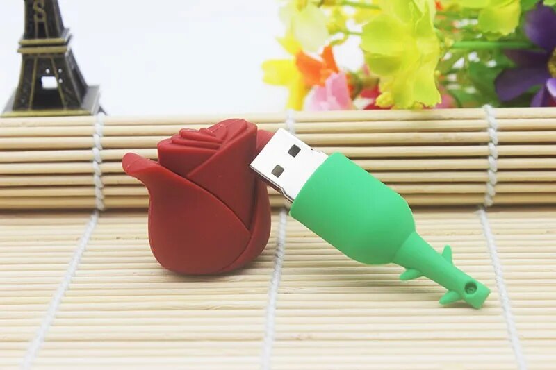 Floral Design Usb Flash Drive Pendrive 2gb To 64gb Storage Options - 11