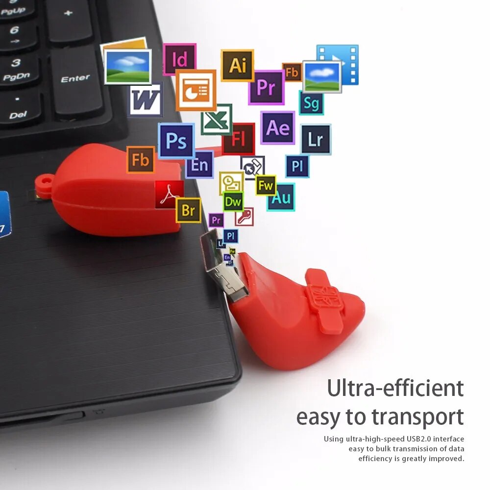 Techkey Highspeed Usb Flash Drive Available In 4gb 8gb 16gb 32gb 64gb - 10