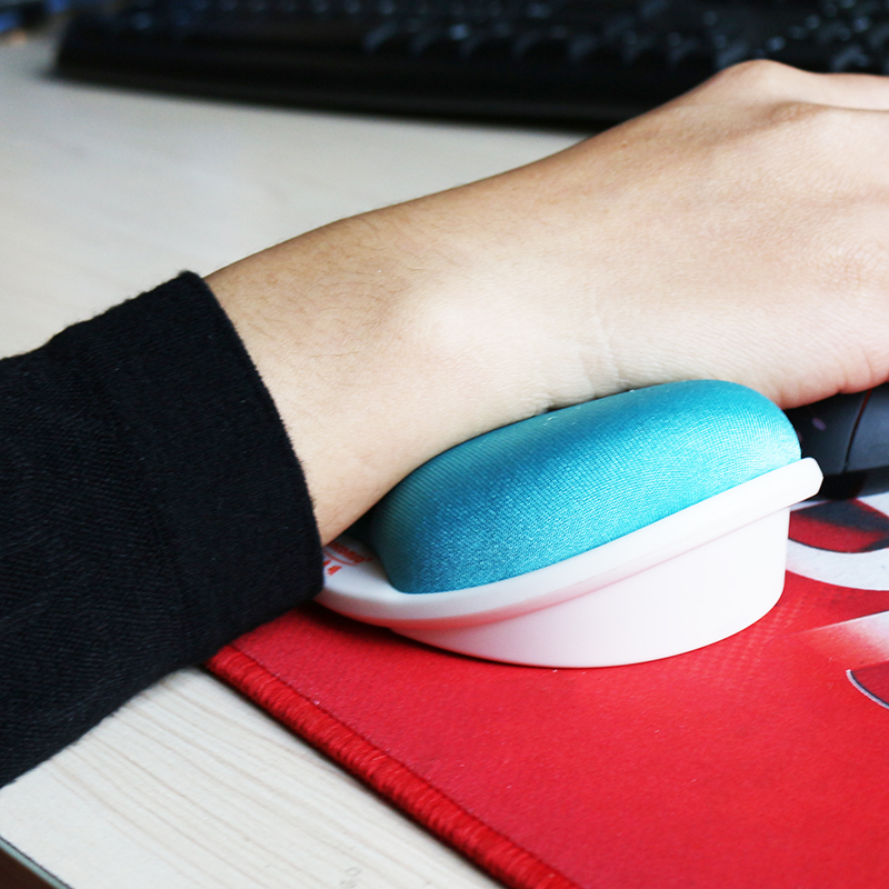 Ergonomic Memory Foam Mouse Pad With Antiskid Wrist Support For Computers - 21