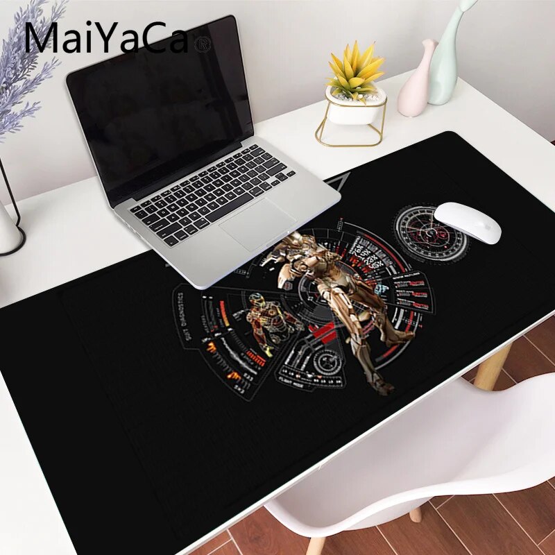Iron Man Xxl Gaming Mouse Pad Thick Pc Desk Mat - 10