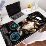 Iron Man Xxl Gaming Mouse Pad Thick Pc Desk Mat - 1