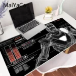Iron Man Xxl Gaming Mouse Pad Thick Pc Desk Mat - 3
