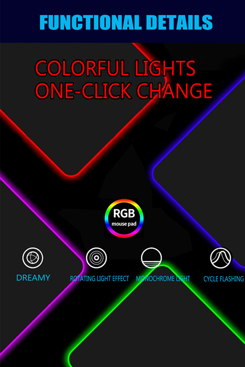 Asus Rog Rgb Led Backlit Gaming Mouse Pad For Pc Gamers - 11