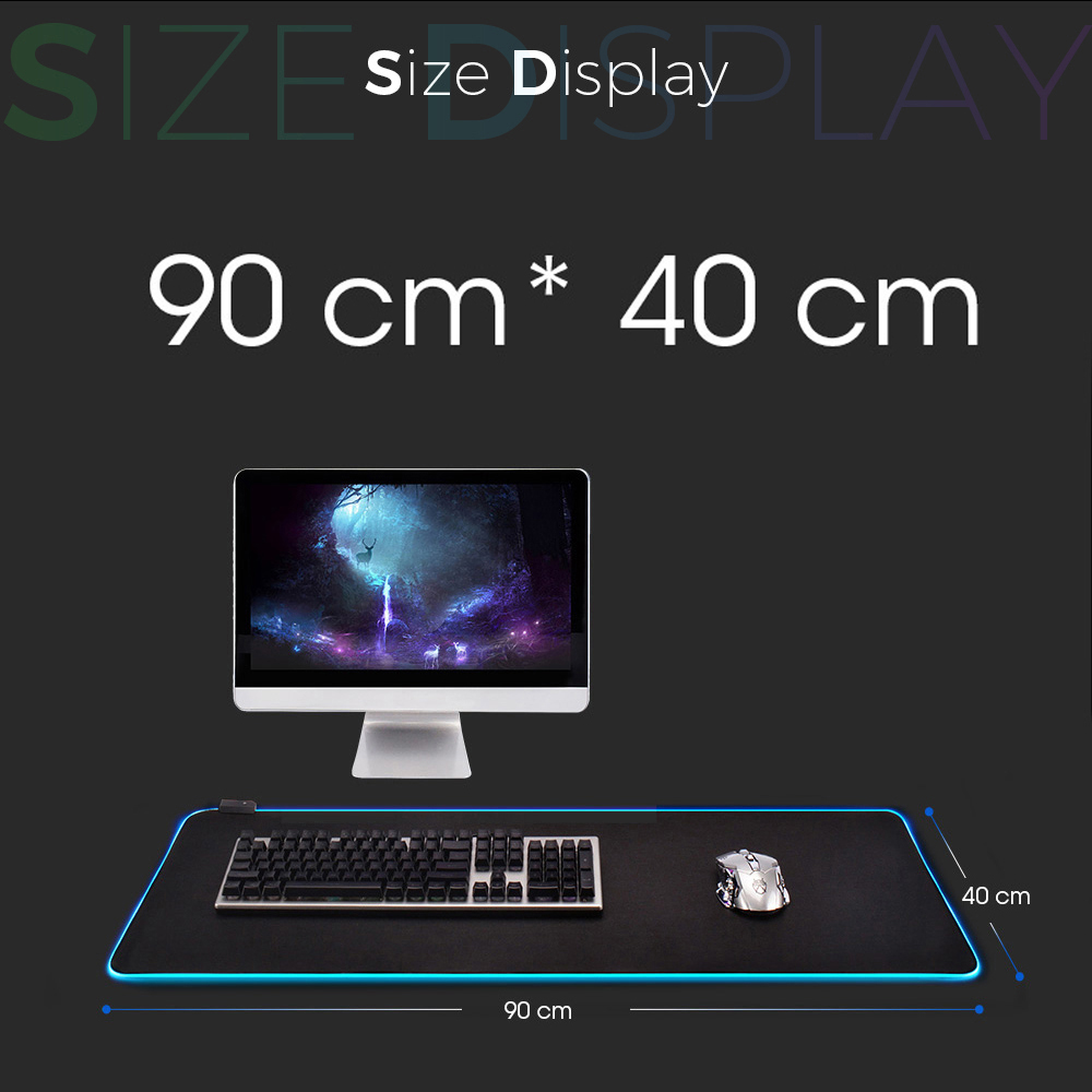Asus Rog Rgb Led Backlit Gaming Mouse Pad For Pc Gamers - 17