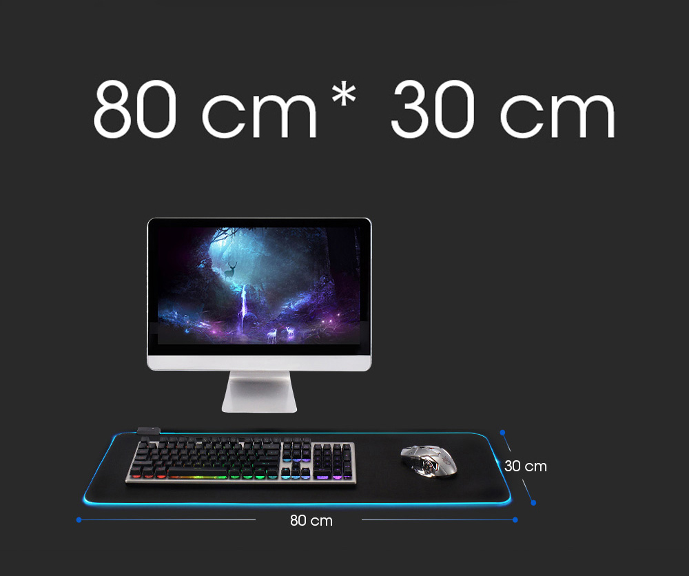 Asus Rog Rgb Led Backlit Gaming Mouse Pad For Pc Gamers - 18