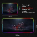 Asus Rog Rgb Led Backlit Gaming Mouse Pad For Pc Gamers - 3