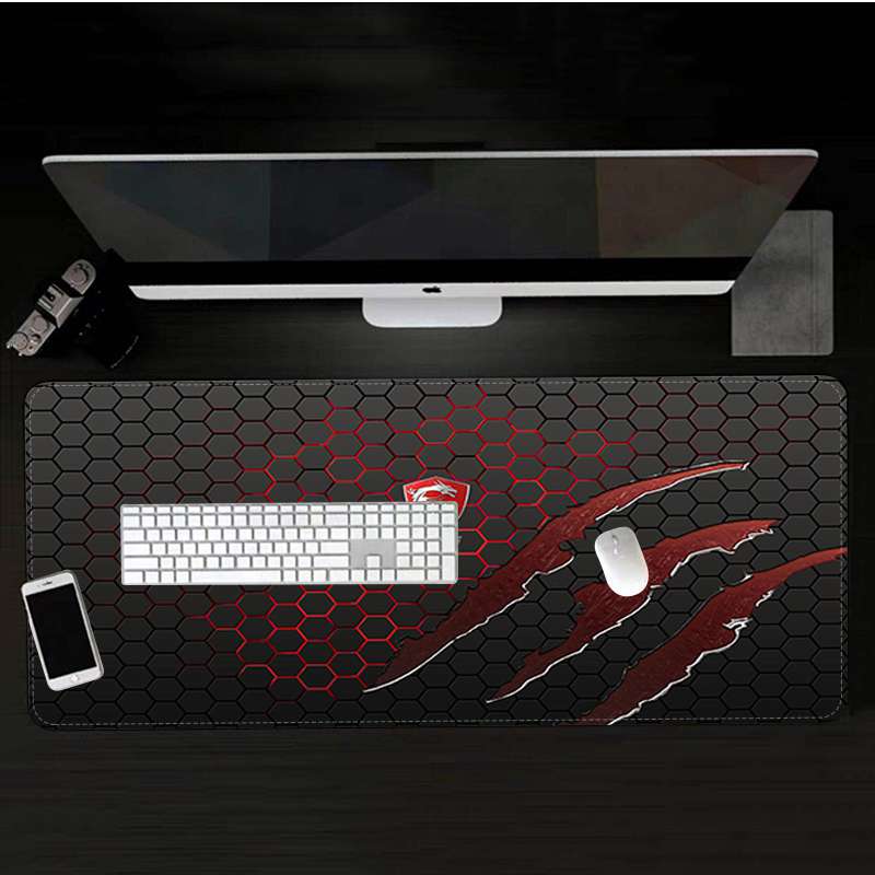 Large Msi Rubber Keyboard Mat Maiyas Gaming Mouse Pad - 14