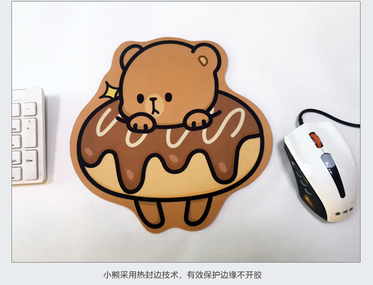 Extra Large Nonslip Gaming Mouse Pad With Cartoon Design Natural Rubber - 13