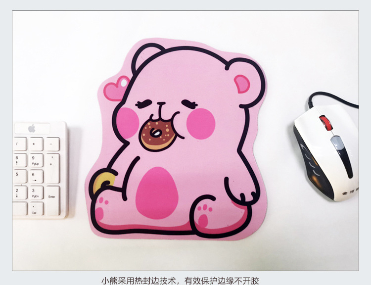 Extra Large Nonslip Gaming Mouse Pad With Cartoon Design Natural Rubber - 18