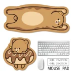 Extra Large Nonslip Gaming Mouse Pad With Cartoon Design Natural Rubber - 5