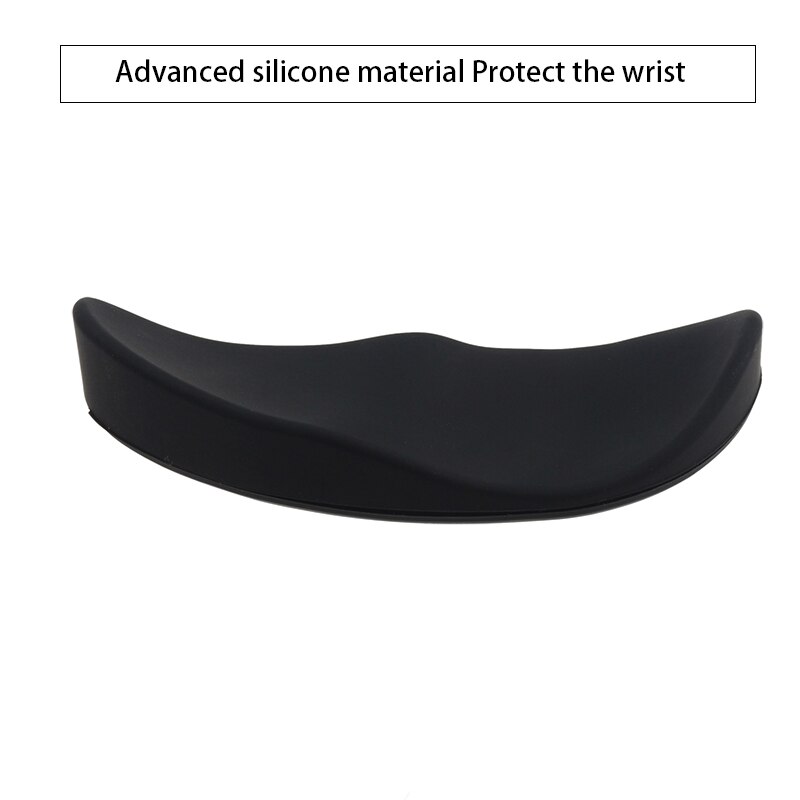 Ergonomic Silicon Gel Mouse Pad With Nonslip Wrist Support For Gaming - 8