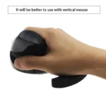 Ergonomic Silicon Gel Mouse Pad With Nonslip Wrist Support For Gaming - 4