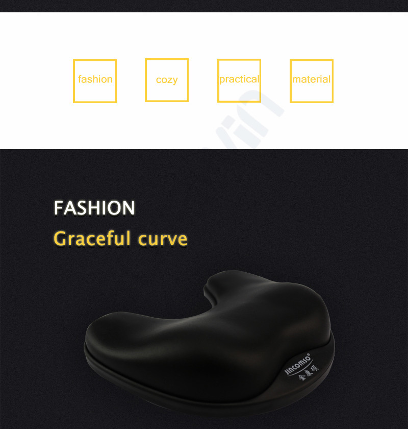 Memory Foam Ergonomic Gaming Mouse Pad With Rotating Wrist Rest - 7