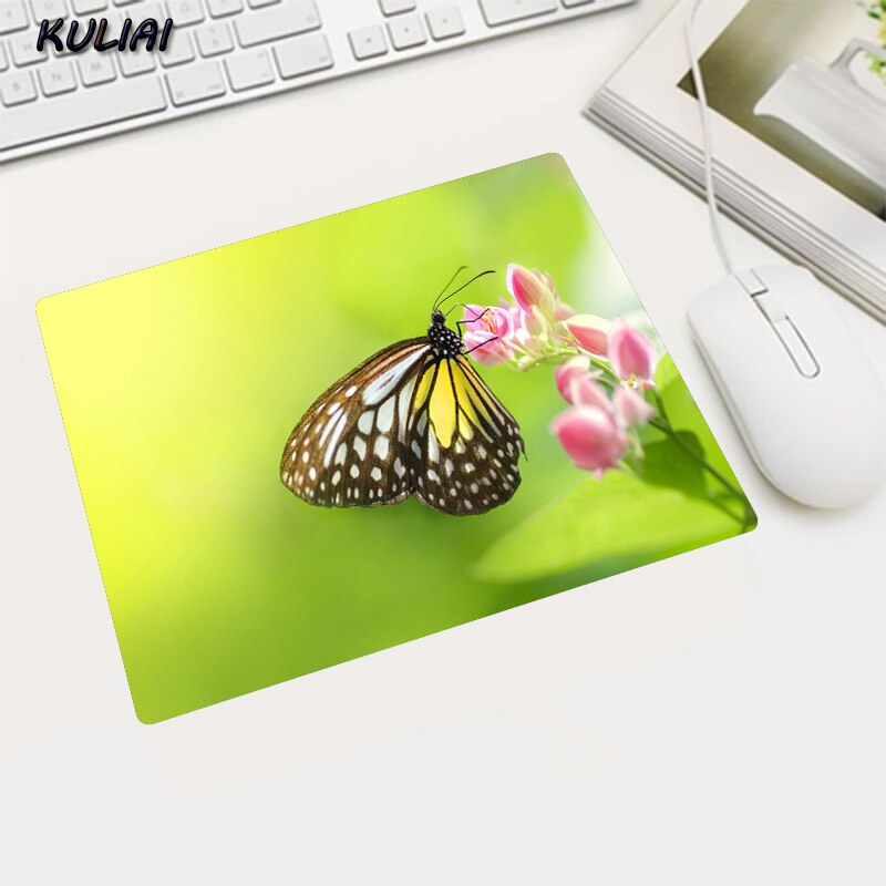 Xgz Nonslip Washable Mouse Pad With Fresh Scenery Wallpaper Ideal For Homeoffice Pc - 15