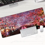 Sakura Blossom Large Gaming Mouse Pad With Nonslip Rubber Base Edge Lock - 2