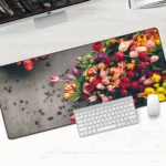 Sakura Blossom Large Gaming Mouse Pad With Nonslip Rubber Base Edge Lock - 6