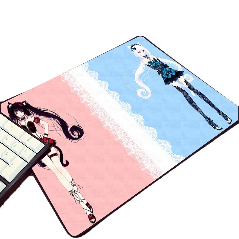 Nekopara Anime Girls Chocola Mouse Pad Cute Acg Game Desk Mat - 10