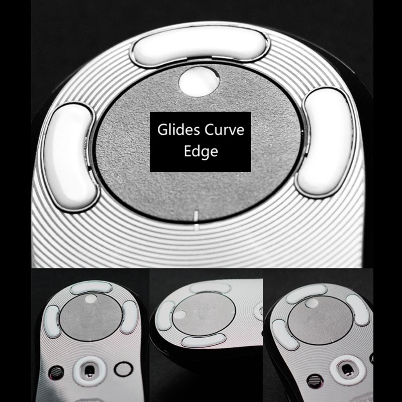 Tiger Gaming Mouse Skate 2pack Curved Edge Feet For Zowie Za12za11 Fk Am - 11