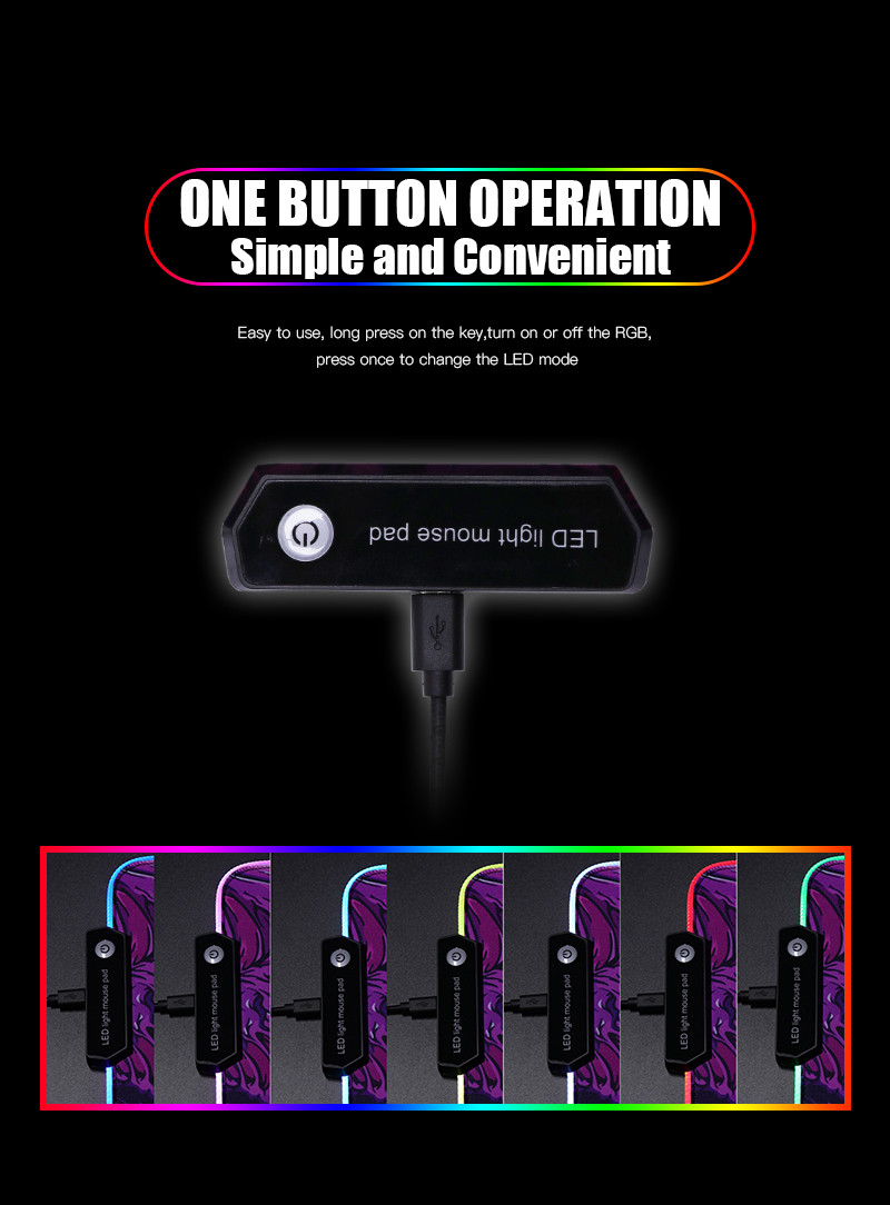 Custom Rgb Gaming Mouse Pad Mairuige Diy Personalized Pc Keyboard Mat - 11 Custom Rgb Gaming Mouse Pad Mairuige Diy Personalized Pc Keyboard Mat - 11