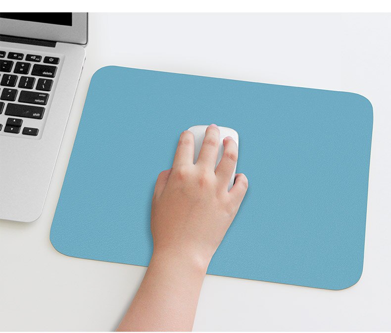 Waterproof Large Gaming Mouse Pad Pu Leather Desk Mat For Dotacs Go - 26