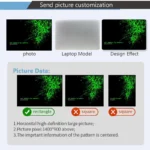 Decorative Diy Laptop Skin Stickers For Macbookhpdellasus1217 Inch - 6